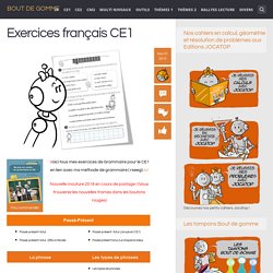 Exercices français CE1