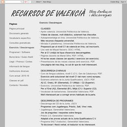 Recursos de Valencià: Exercicis / Descàrregues