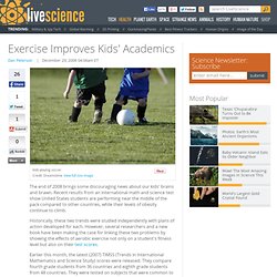 Exercise Improves Kids' Academics