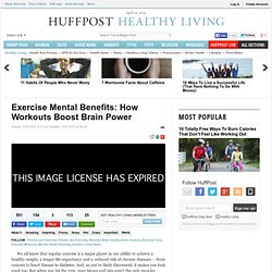 Exercise Mental Benefits: How Workouts Boost Brain Power