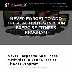 Exercise Fitness Program