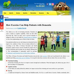 How Exercise Can Help Patients with Dementia