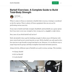 Complete Guide to Build Total-Body Strength