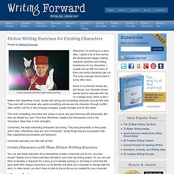 Fiction Writing Exercises for Creating Characters