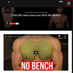 Killer Home Chest Workout (5 Exercises with Dumbbells)