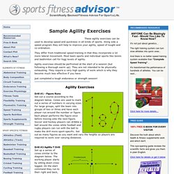 Agility Exercises for Quickness & Co-Ordination