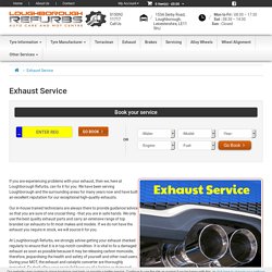 Exhaust Repairs Service Loughborough