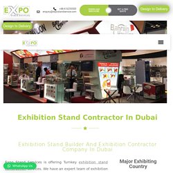 Exhibition Stand Builder Company In Dubai