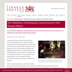 New Exhibition: Celebrating the Linnean…