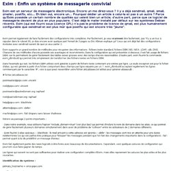 Exim - Linux Magazine France No 5