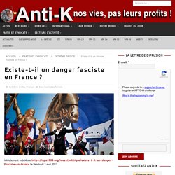 Existe-t-il un danger fasciste en France ?
