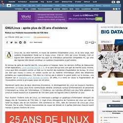 GNU/Linux : après plus de 25 ans d'existence, retour sur l'histoire mouvementée de l'OS libre
