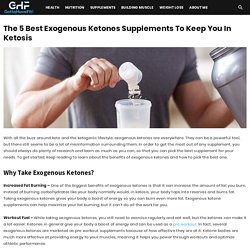 ketone supplements