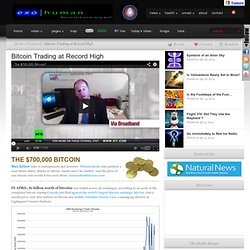 Bitcoin Trading at Record High