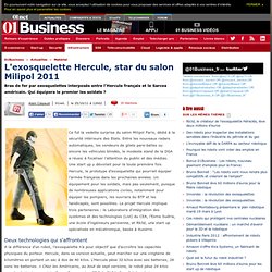 L'exosquelette Hercule, star du salon Milipol 2011