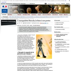 Lâexosquelette Hercule, le futur Ã  nos portes