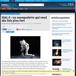 HAL-5 : un exosquelette qui rend dix fois plus fort