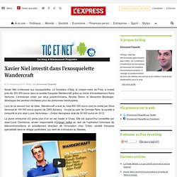 Xavier Niel investit dans l’exosquelette Wandercraft