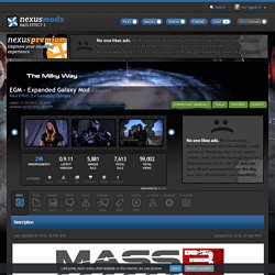 EGM - Expanded Galaxy Mod at Mass Effect 3 Nexus