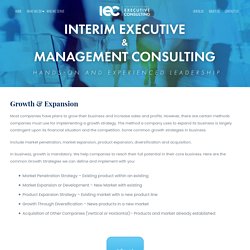 Get the Best Growth & Expansion Management Services Worldwide