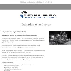 P.Stubblefield Expansion Joint Solutions