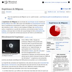 Expérience de Milgram