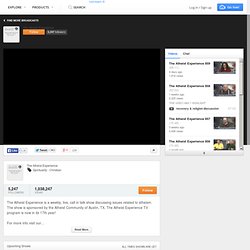 The Atheist Experience on USTREAM: The Atheist Experience is a weekly, live, call in talk show discussing issues related to Atheism. The show is sponsored