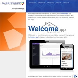 Vacation Rental Iphone & Android Guest Experience App by Gueststream