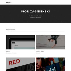 Munich based Web and Interaction Designer - Igor Zagnienski