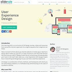 User Experience (UX) Design Learning Path by Julia DeBari