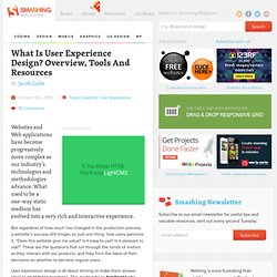 What Is User Experience Design? Overview, Tools And Resources - Smashing Magazine