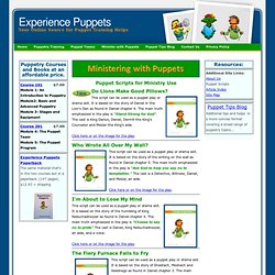 Experience Puppets: Free Puppet Scripts