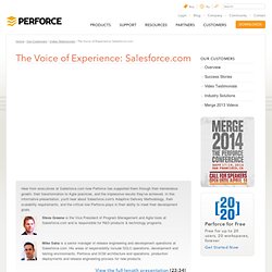 The Voice of Experience: Salesforce.com