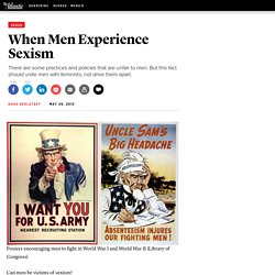 When Men Experience Sexism - Noah Berlatsky