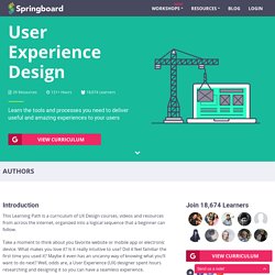 Learn User Experience (UX) Design - Free Curriculum