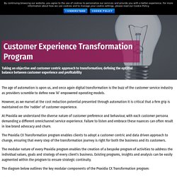 Customer Experience Transformation Program