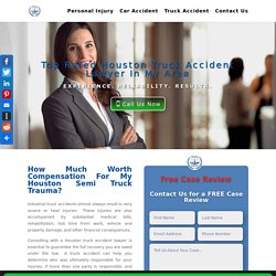Experienced Houston Truck Accident Lawyer