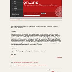 Online - Heidelberg Journal of Religions on the Internet (Napauta kuvaa avataksesi tiedoston!)