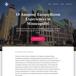 10 amazing escape room experiences in minneapolis