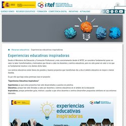 Experiencias educativas inspiradoras