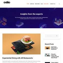 Experiential Dining with AR Restaurants