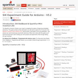 SIK Experiment Guide for Arduino - V3.2