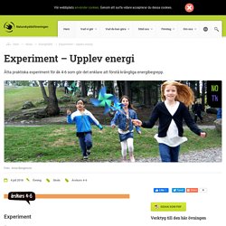 Experiment – Upplev energi