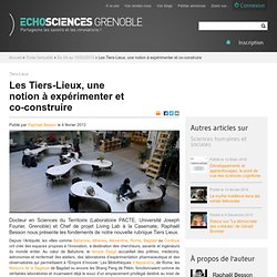 Les Tiers-Lieux, une notion à expérimenter et co-construire