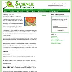 Air : Preschool Science Experiments, Lessons and Activities