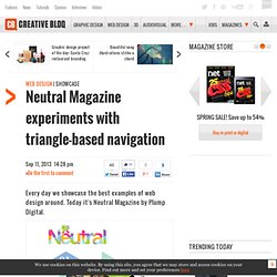 Web design project of the day: Neutral Magazine