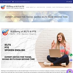 Expert Advice for those, Giving IELTS Exam Second time