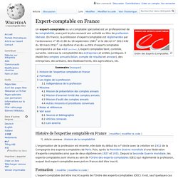 Expert-comptable en France
