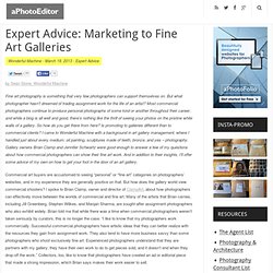 Expert Advice: Marketing to Fine Art Galleries