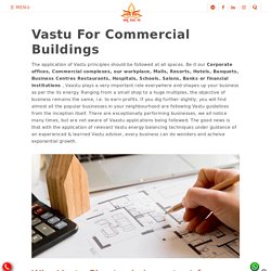 Vastu Expert For Mall, Office, Warehouse & Commercial Space